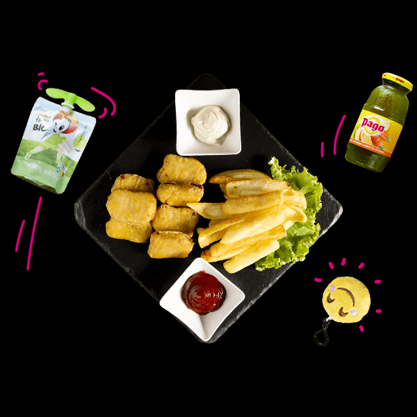 Menu Mini Ninja &#8211; Nuggets (enfant)