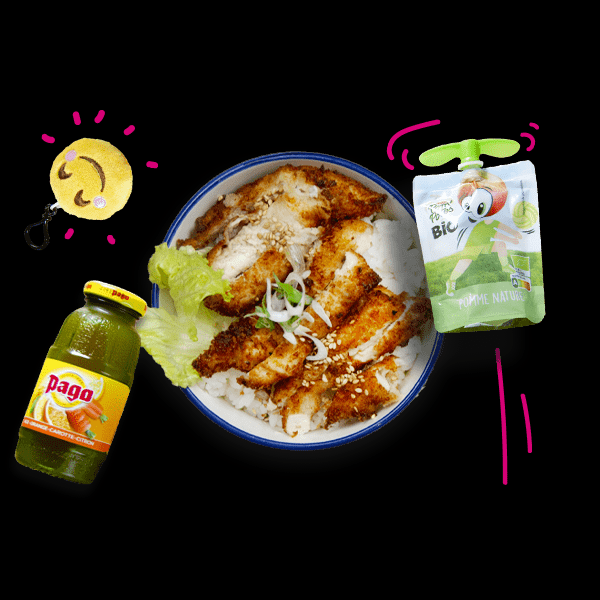 Menu Ninja – Poulet croustillant (enfant)